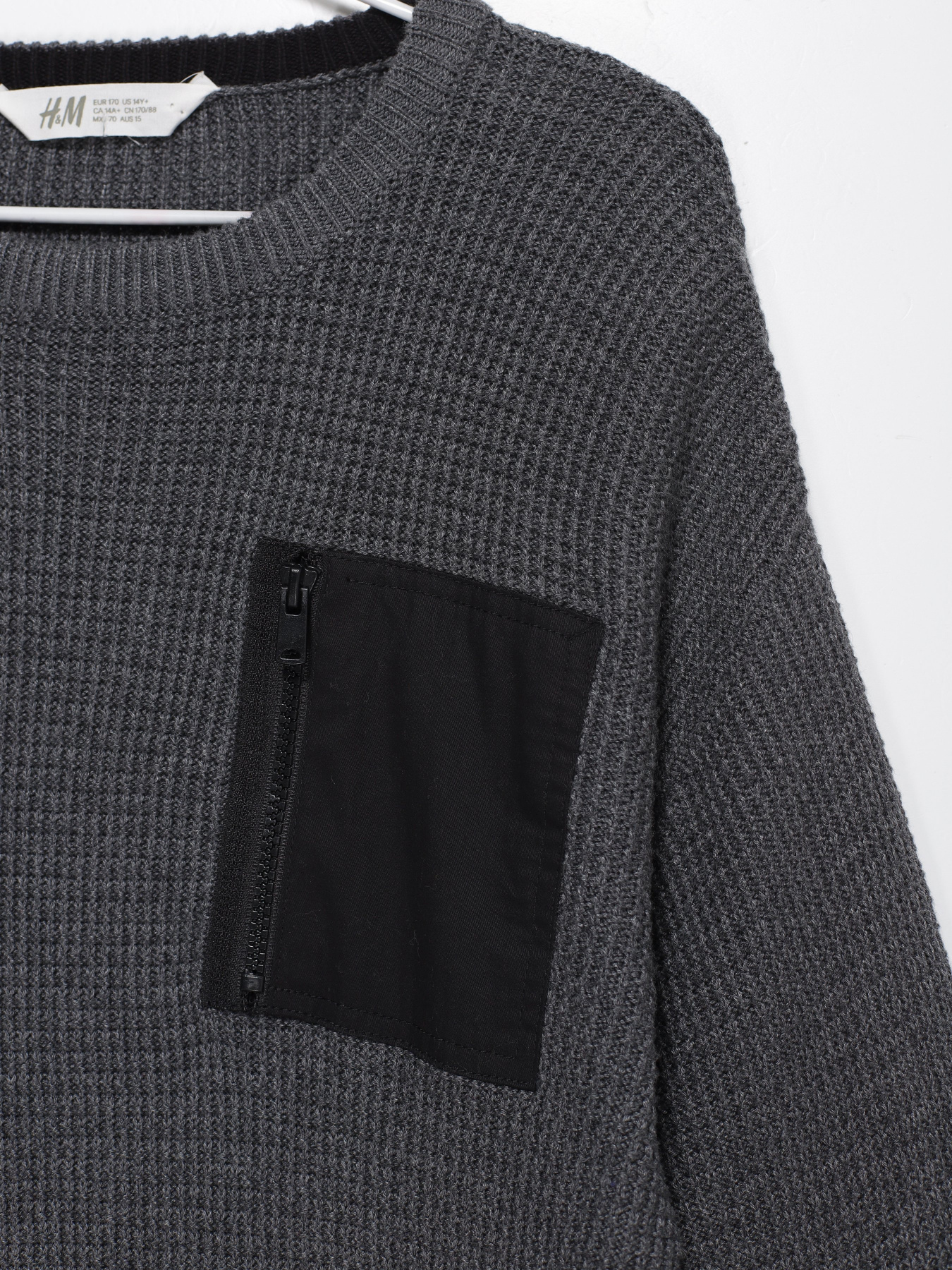 Свитры и кардиганы H&M модель 07436811_т.сірий Фото