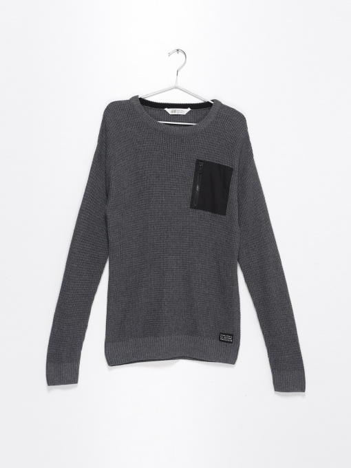 Свитры и кардиганы H&M модель 07436811_т.сірий Фото