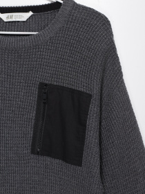 Свитры и кардиганы H&M модель 07436811_т.сірий Фото