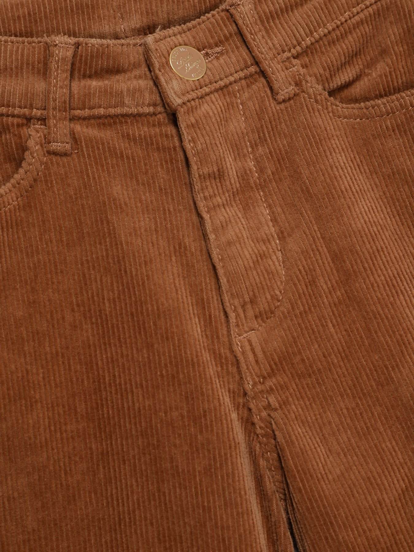 Брюки H&M модель 0762767_коричневий Фото