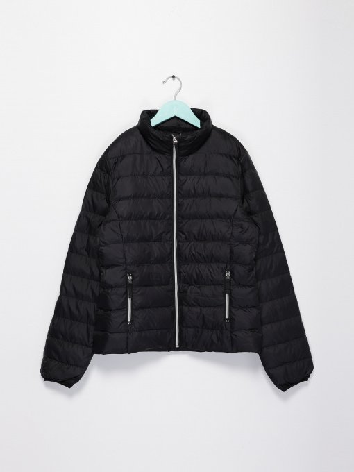 Куртки та дублянки H&M модель 07650461_чорний Фото