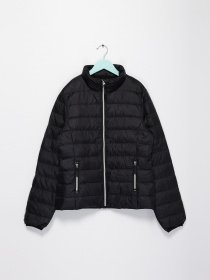 Куртки та дублянки H&M модель 07650461_чорний Фото
