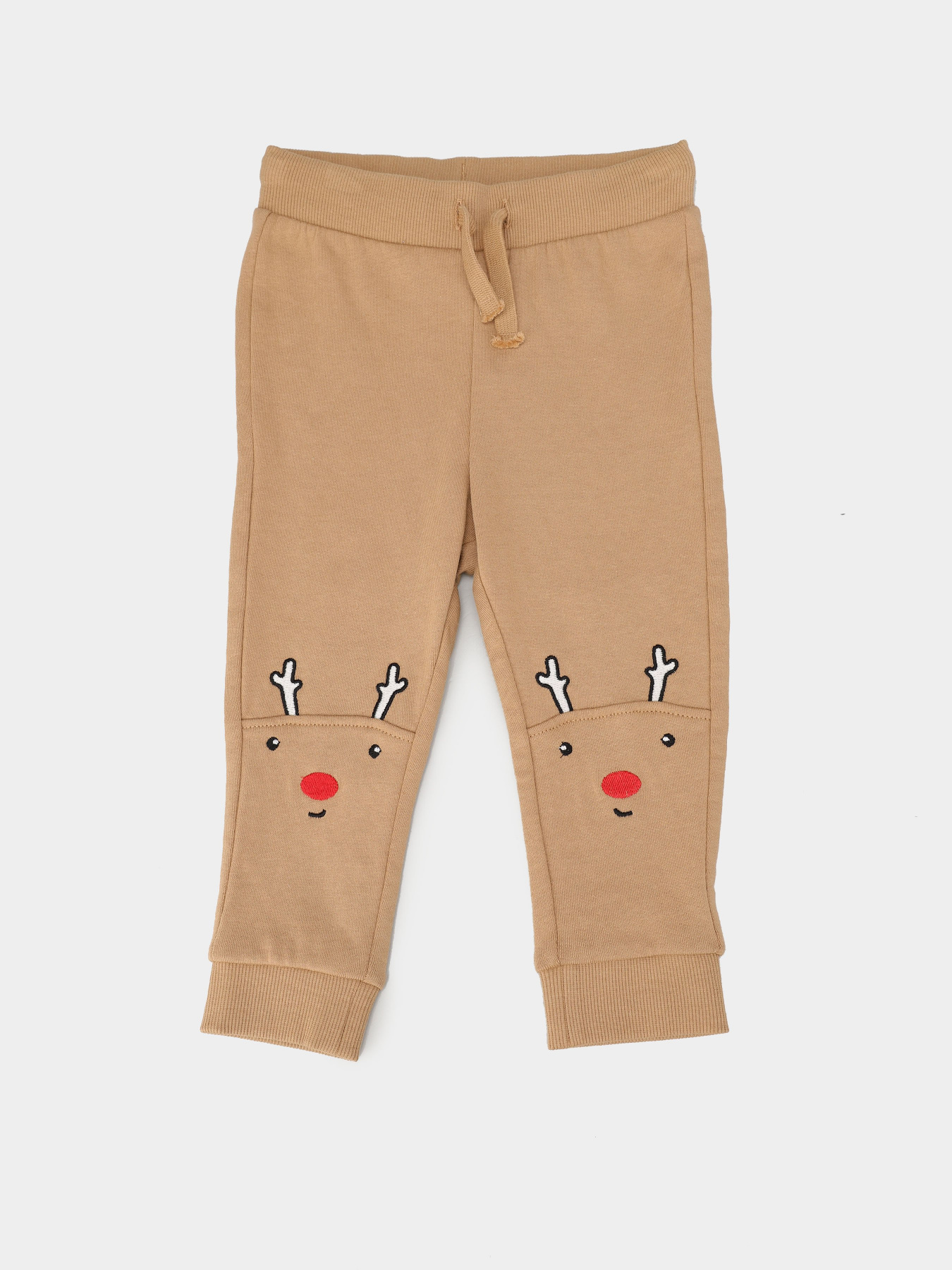 Брюки H&M модель 07915896_с.коричневий комб. Фото