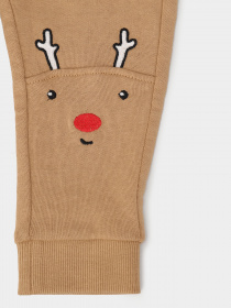 Брюки H&M модель 07915896_с.коричневий комб. Фото