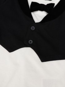 Худі та світшоти H&M модель 0808966_білий з чорним Фото