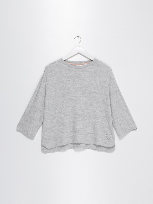 Худі та світшоти H&M модель 08238891_сірий комб. Фото