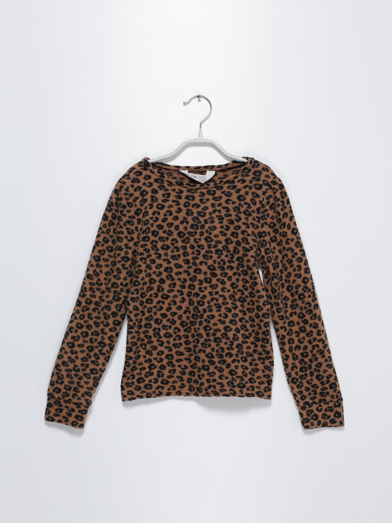 Свитры и кардиганы H&M модель 0836048_коричневий комб. Фото