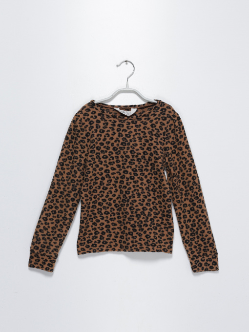Свитры и кардиганы H&M модель 0836048_коричневий комб. Фото