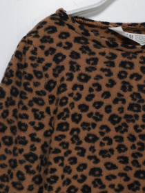 Свитры и кардиганы H&M модель 0836048_коричневий комб. Фото