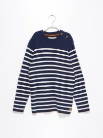 Свитры и кардиганы H&M модель 0844893_т.синій з білим Фото