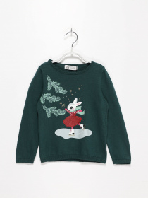 Светри та кардигани H&M модель 0850137_т.зелений комб. Фото
