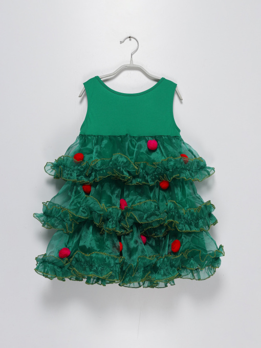 Сукні H&M модель 0913372_зелений комб. Фото