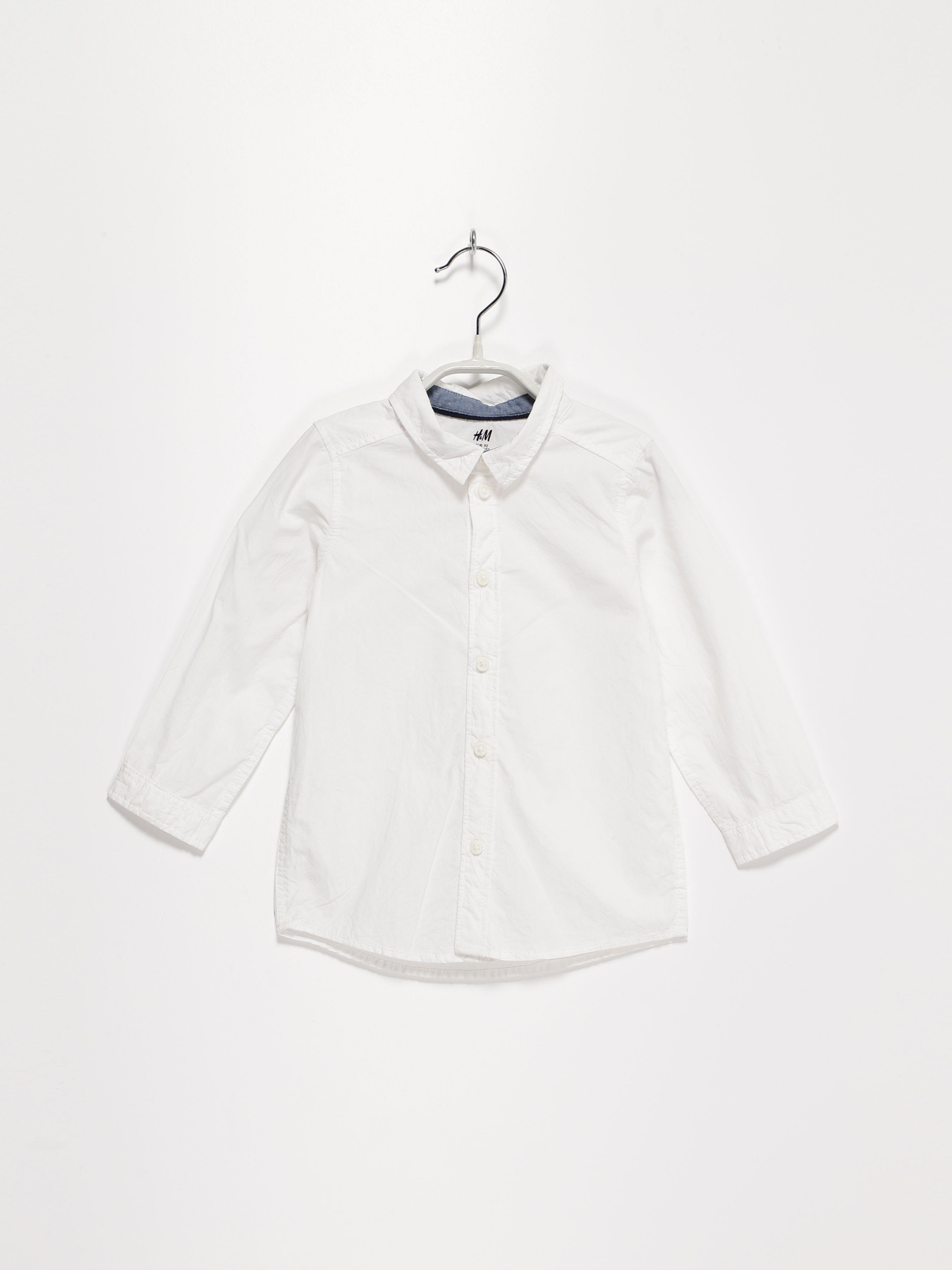 Рубашки H&M модель 0151709_білий Фото