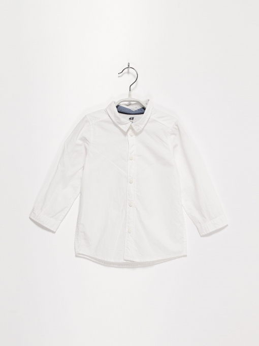 Рубашки H&M модель 0151709_білий Фото