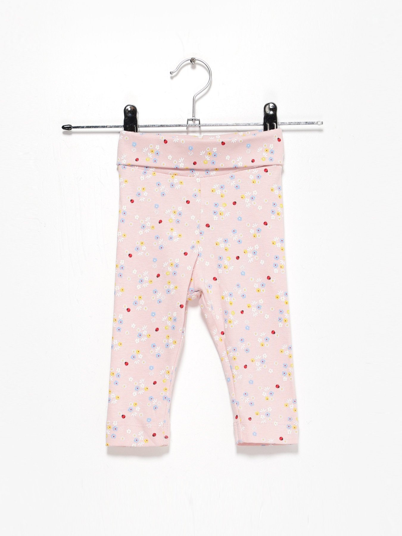 Штани H&M модель 0694297_рожевий комб. Штани H&M модель 0694297_рожевий комб. Фото
