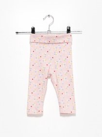 Штани H&M модель 0694297_рожевий комб. Фото