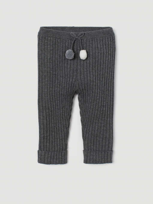 Штани H&M модель 0778660_сірий Фото