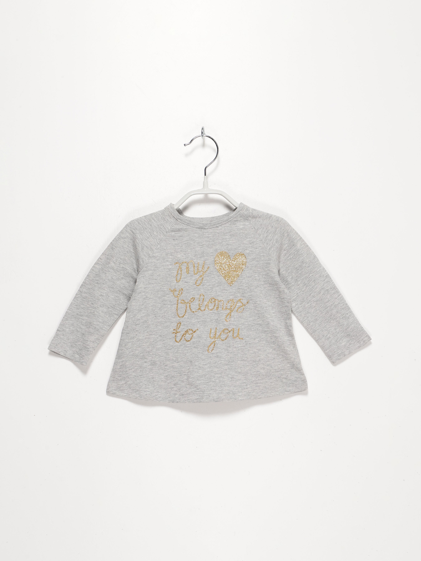 Худи и свитшоты H&M модель 0314479_сірий комб. Фото