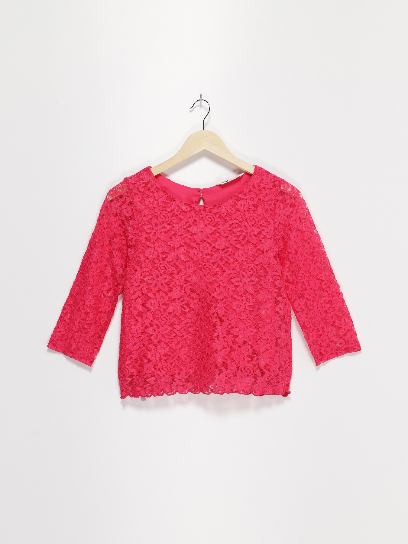 Сорочки H&M модель 0318404_рожевий Фото