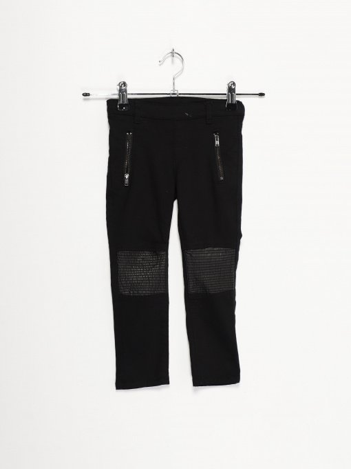 Брюки H&M модель 0390059_чорний Фото