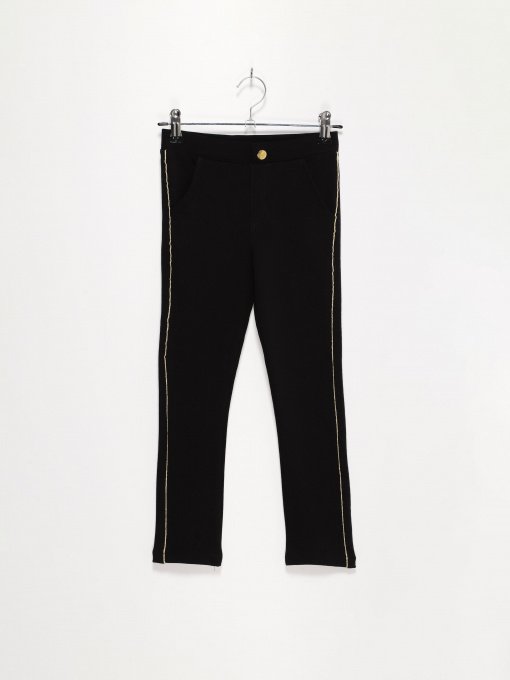 Брюки H&M модель 0390079_чорний Фото