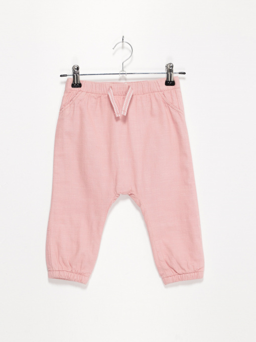 Брюки H&M модель 0394524_рожевий Фото