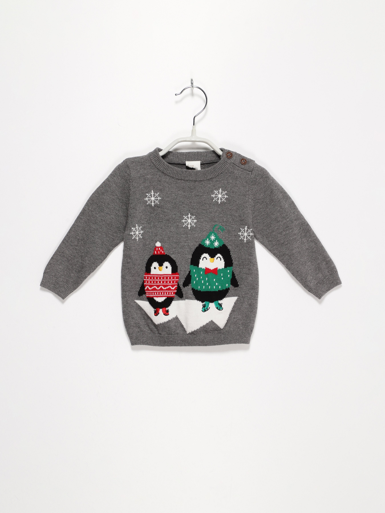 Светри та кардигани H&M модель 0405833_сірий комб. Светри та кардигани H&M модель 0405833_сірий комб. Фото