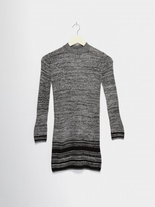 Платья H&M модель 0411701_сірий комб. Фото