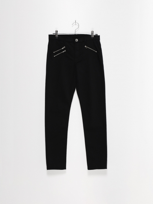 Брюки H&M модель 0420215_чорний Фото