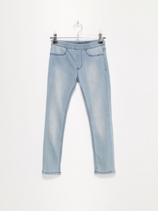 Брюки H&M модель 0424882_блакитний Фото