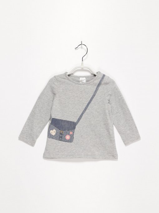 Худі та світшоти H&M модель 0429006_с.сірий комб. Фото