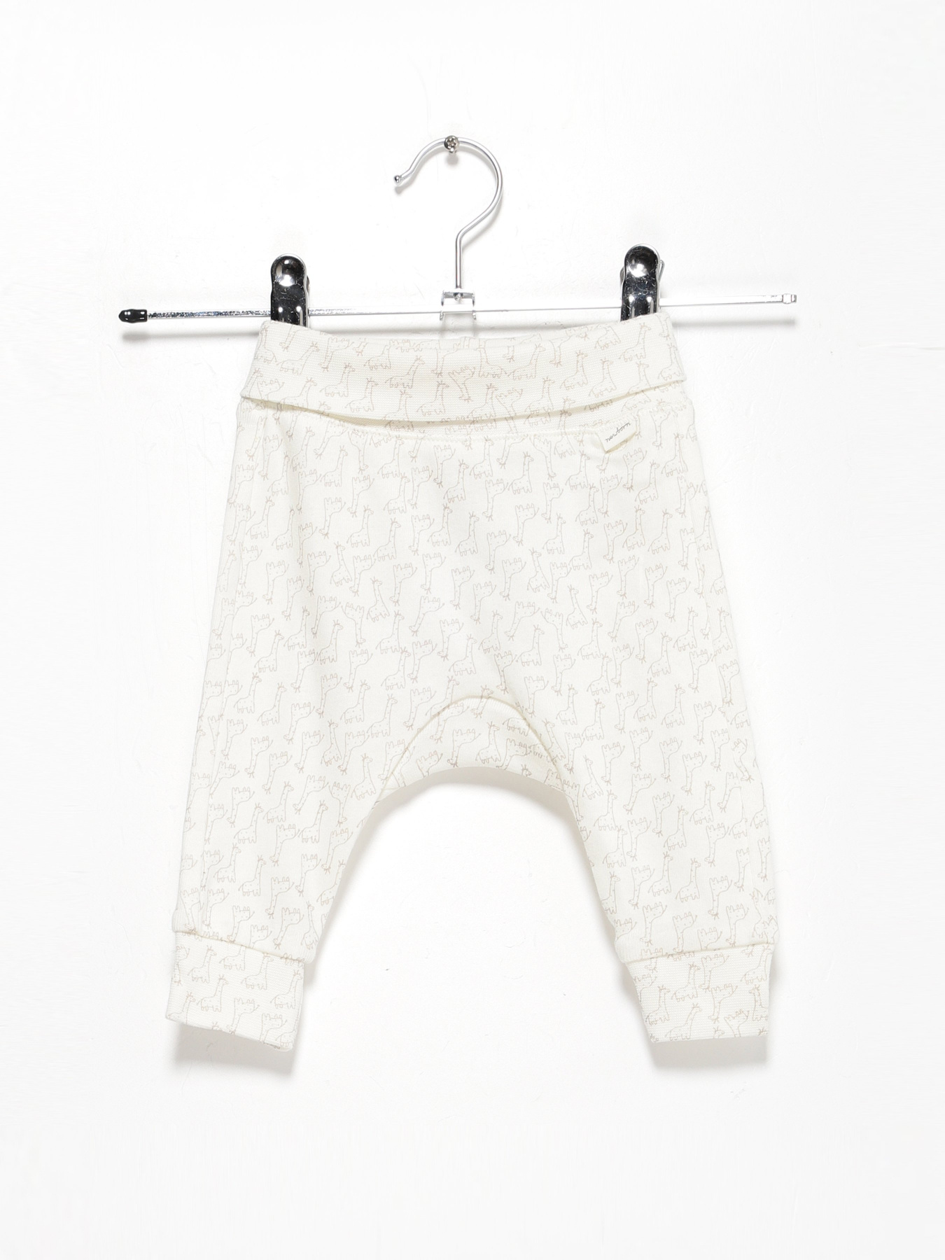 Брюки H&M модель 0827227_білий комб. Фото