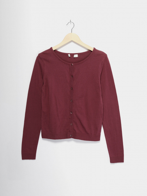 Свитры и кардиганы H&M модель 04579275_с.бордовий Фото
