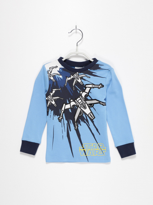 Худі та світшоти H&M модель 0485536_с.синій комб. Фото