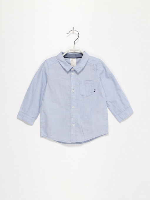 Рубашки H&M модель 0507981_с.синій Фото