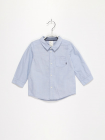 Рубашки H&M модель 0507981_с.синій Фото