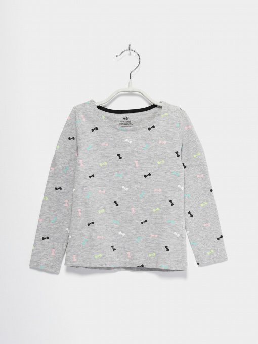 Худі та світшоти H&M модель 0508931_сірий комб. Фото