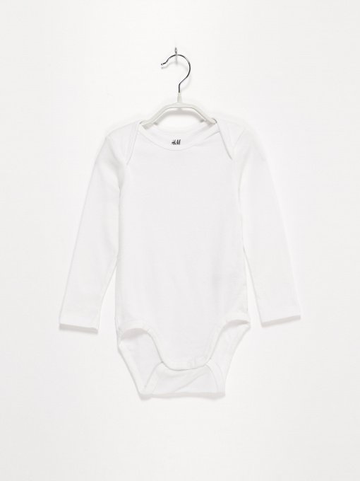 Одежда для младенцев H&M модель 0533261_білий Фото