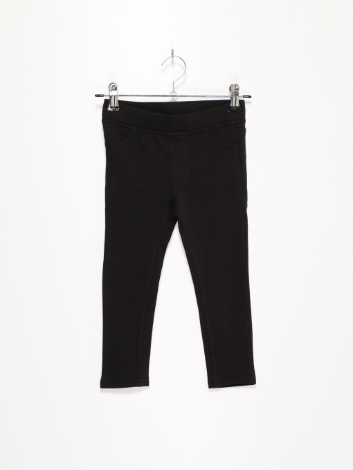 Брюки H&M модель 0553881_чорний Фото