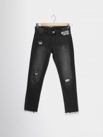 Джинсы H&M модель 0565142_т.сірий Фото