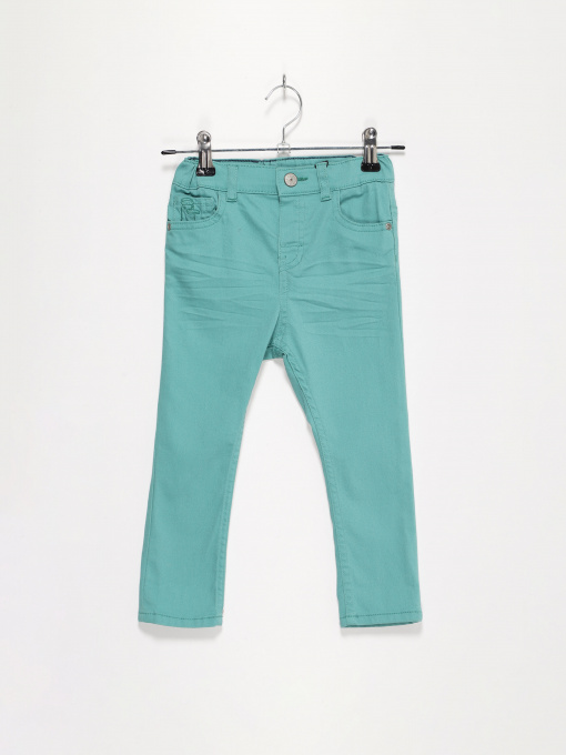 Штани H&M модель 0579941_бірюзовий Фото
