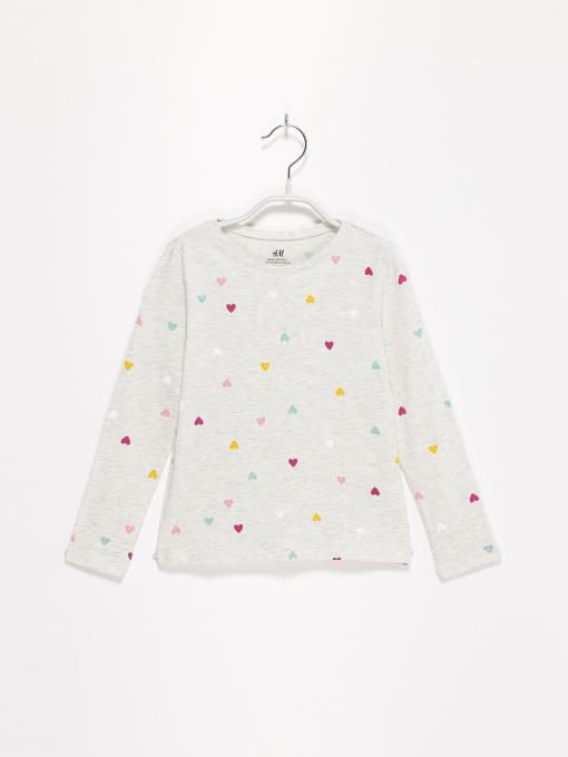 Худі та світшоти H&M модель 0620424_с.сірий комб. Фото