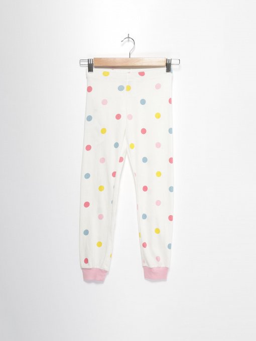 Брюки H&M модель 0623765_білий комб. Фото
