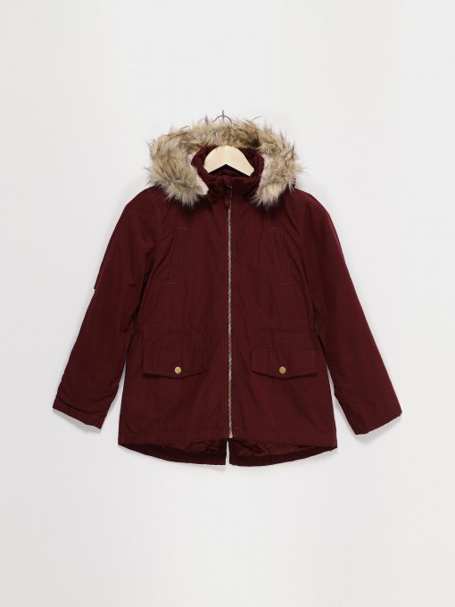 Куртки и дубленки H&M модель 0627769_бордовий Фото