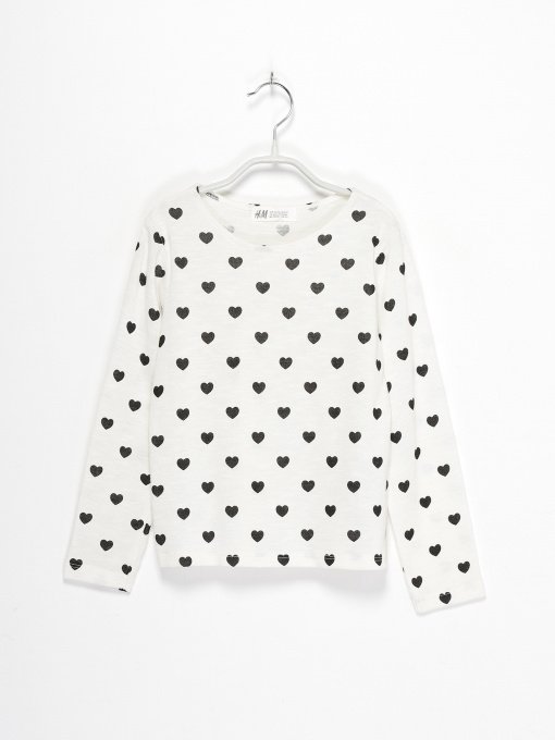 Свитры и кардиганы H&M модель 0663283_білий з чорним Фото