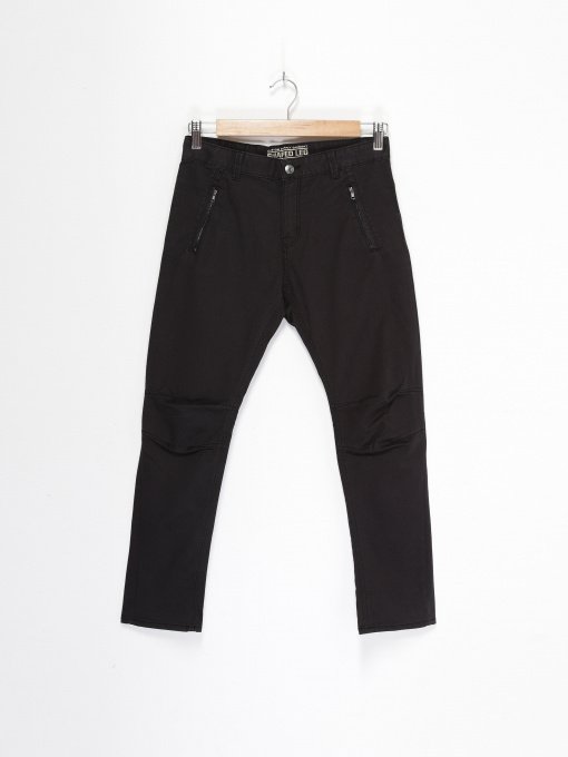 Брюки H&M модель 0680676_чорний Фото