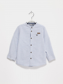 Рубашки H&M модель 0689317_с.синій Фото