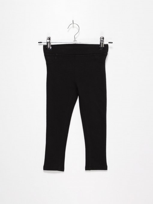 Брюки H&M модель 0690957_чорний Фото