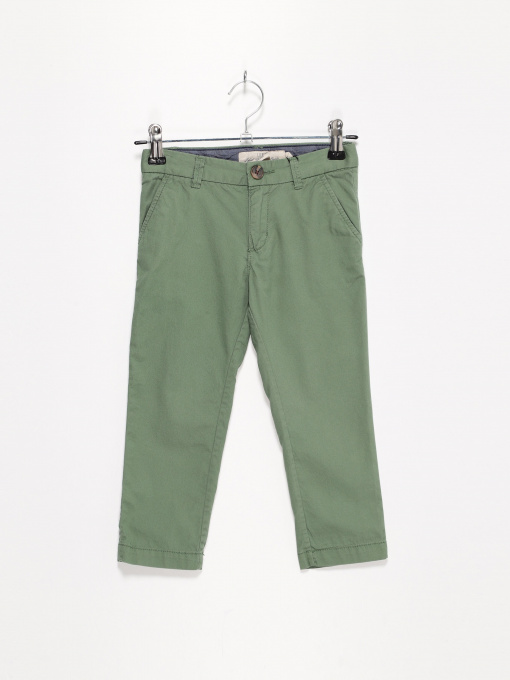 Брюки H&M модель 0692842_зелений Фото