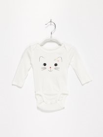Одяг для немовлят H&M модель 0694297_білий комб. Фото